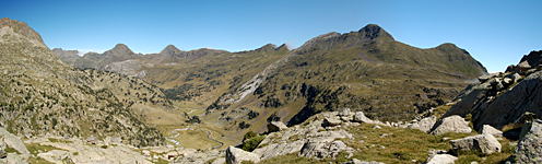 Northeastern Panorama from Pic de Berrancs